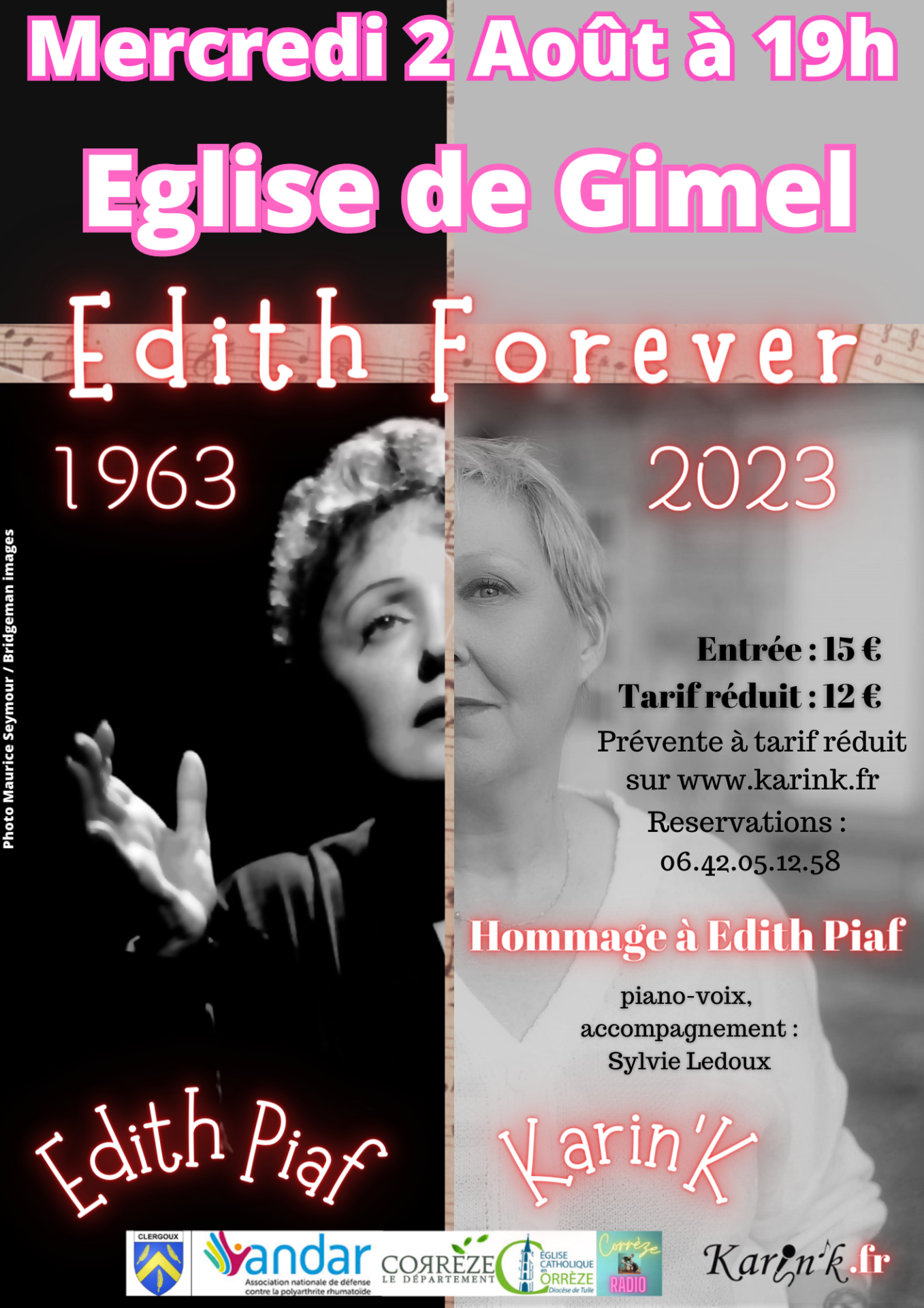 Affiche edith forever gimel